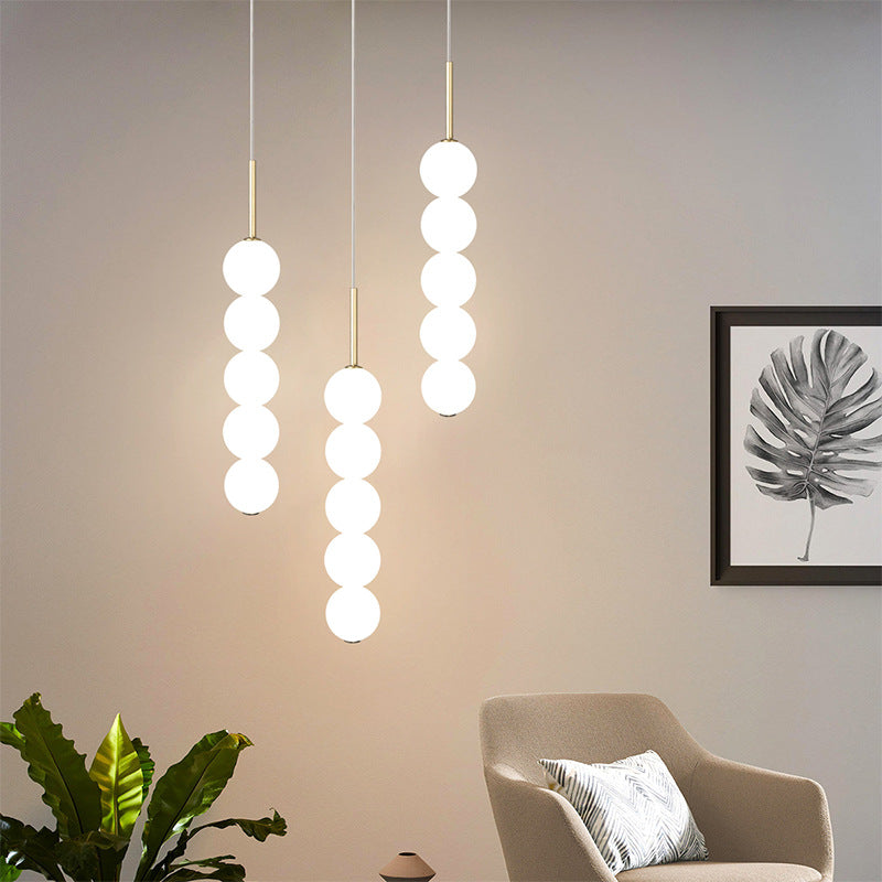Nordic Bubble Pendant Light With Warm Glow