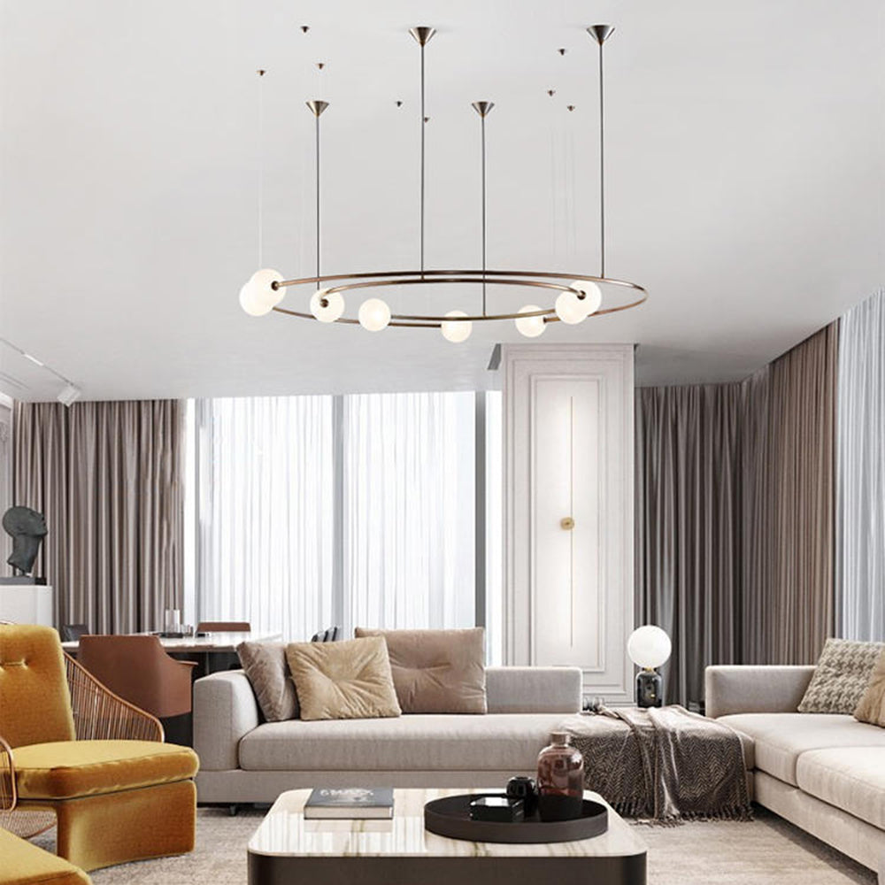 Valentina Modern Metal Pendant Light Black And Gold