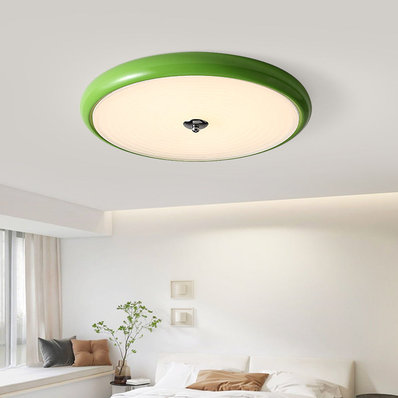 NovaLine Modern LED Metal Flush Mount Ceiling Light For Living Rooms