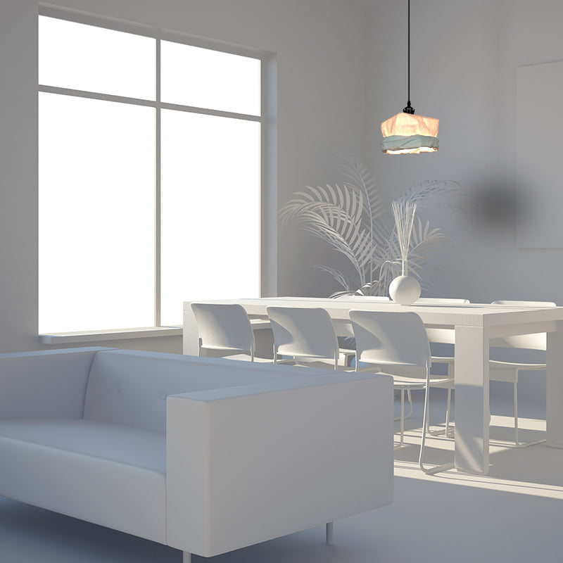 Vintage Cup LED Pendant Light With Durable Metal Shade