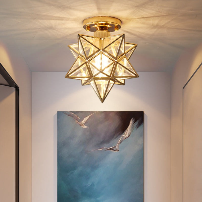 LumaNova Classic Flush Mount Ceiling Light For Bedroom And Living Room