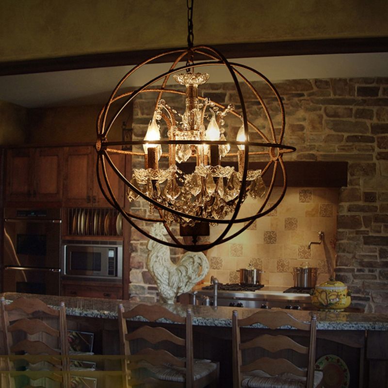 Rustic Pendant Light With Warm Ambience For Bedroom