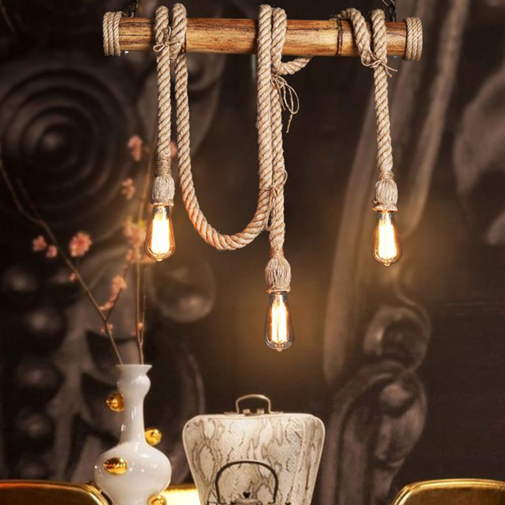 Suspension Vintage En Résine Pour Ambiance Rétro Chaleureuse