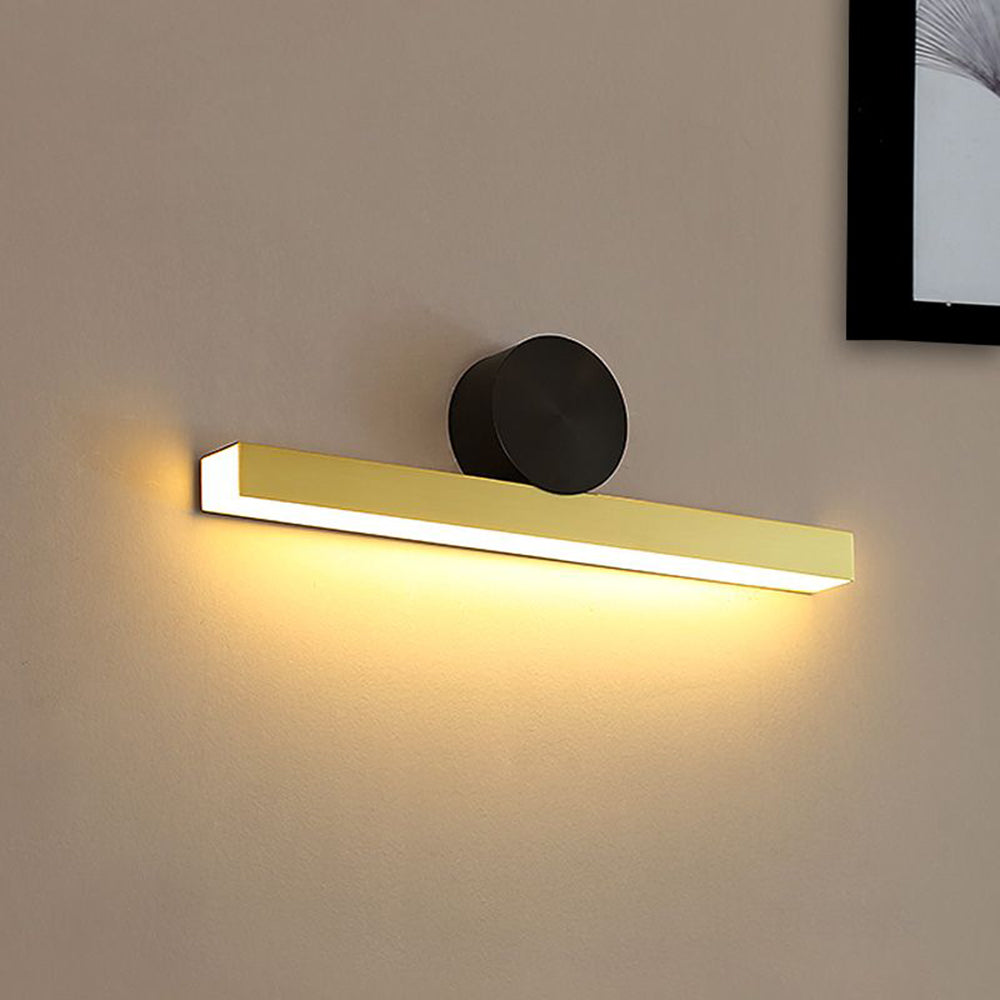 Nexa Geometric Wall Light Black And Gold For Bedroom