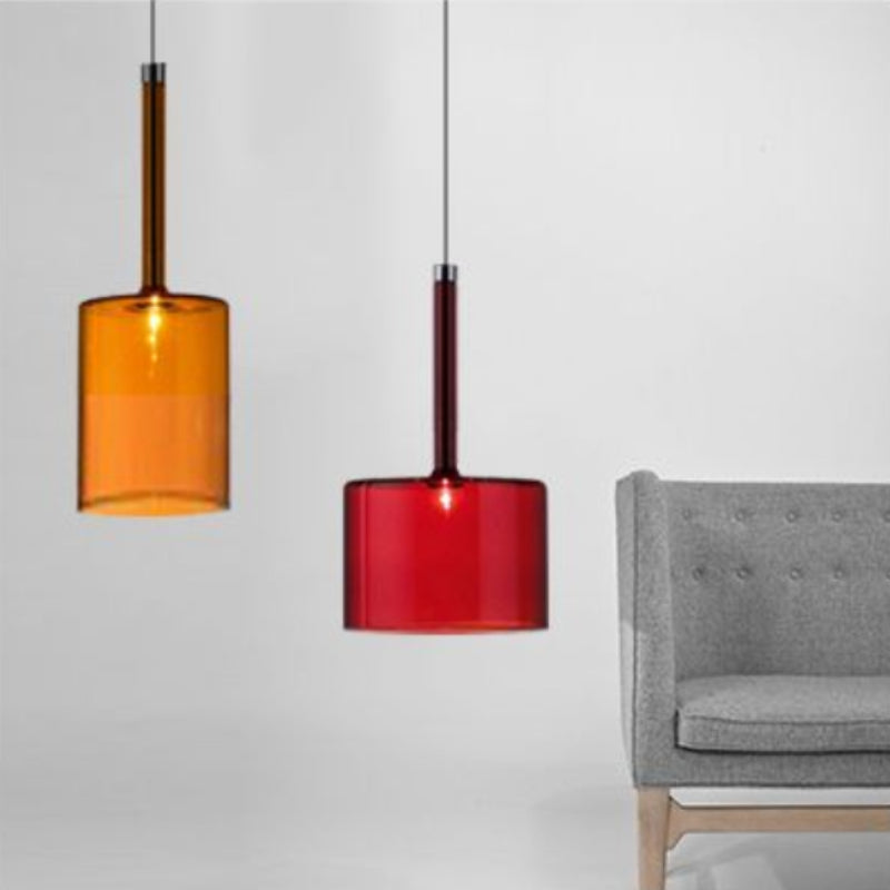 Glass Led Pendant Light For Modern Minimalist Ambience