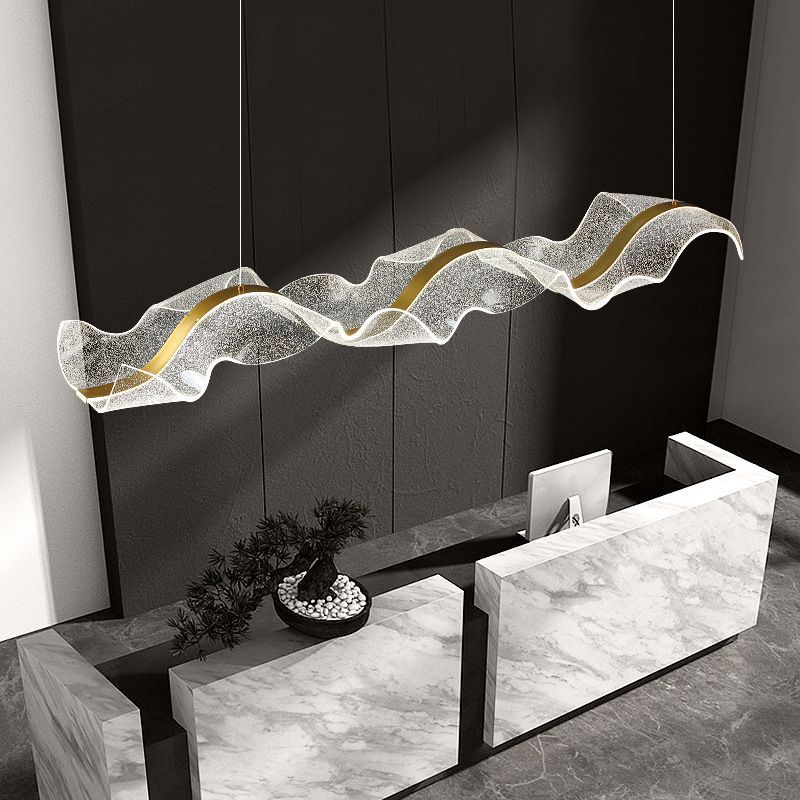 Premium Wave Pendant Light for Dining Rooms