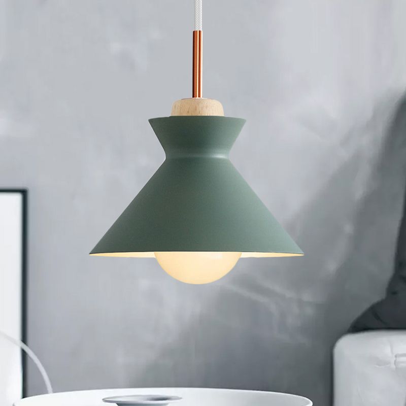 Geometric Pendant Light With Colorful Design For Kitchen
