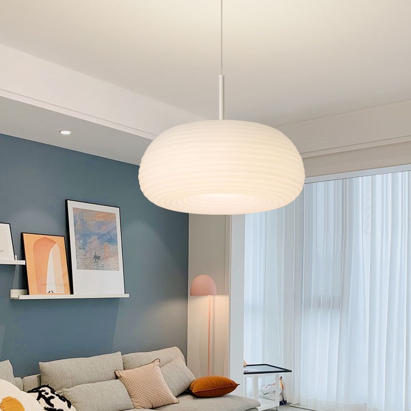 Drum Pendant Light Delivers Soft, Even Illumination