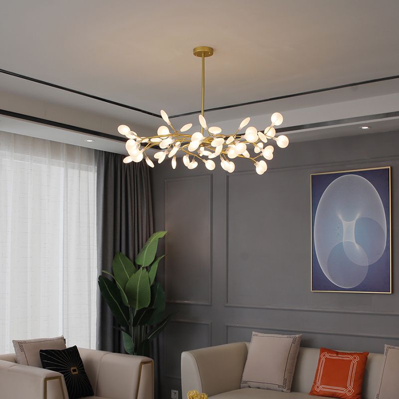 Aurora Branch Sputnik Chandelier Art Deco Style Dimmable