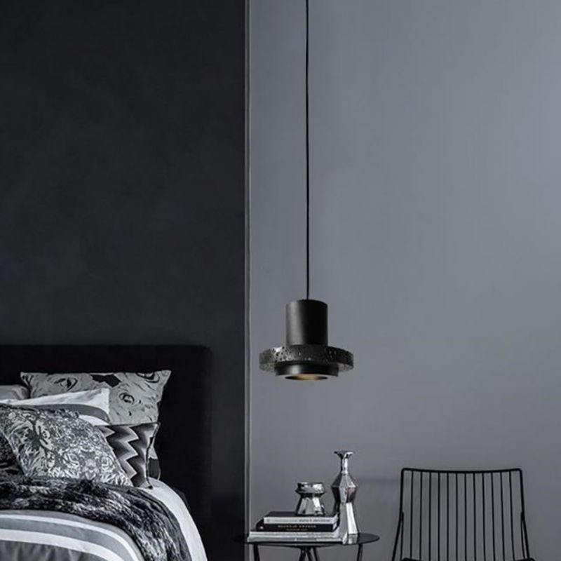 Black Designer Pendant Light Adds Modern Elegance