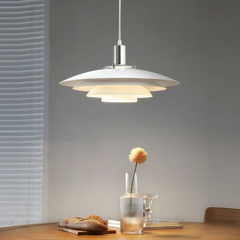 Nordic Layered Bowl Pendant Light For Modern Ambience