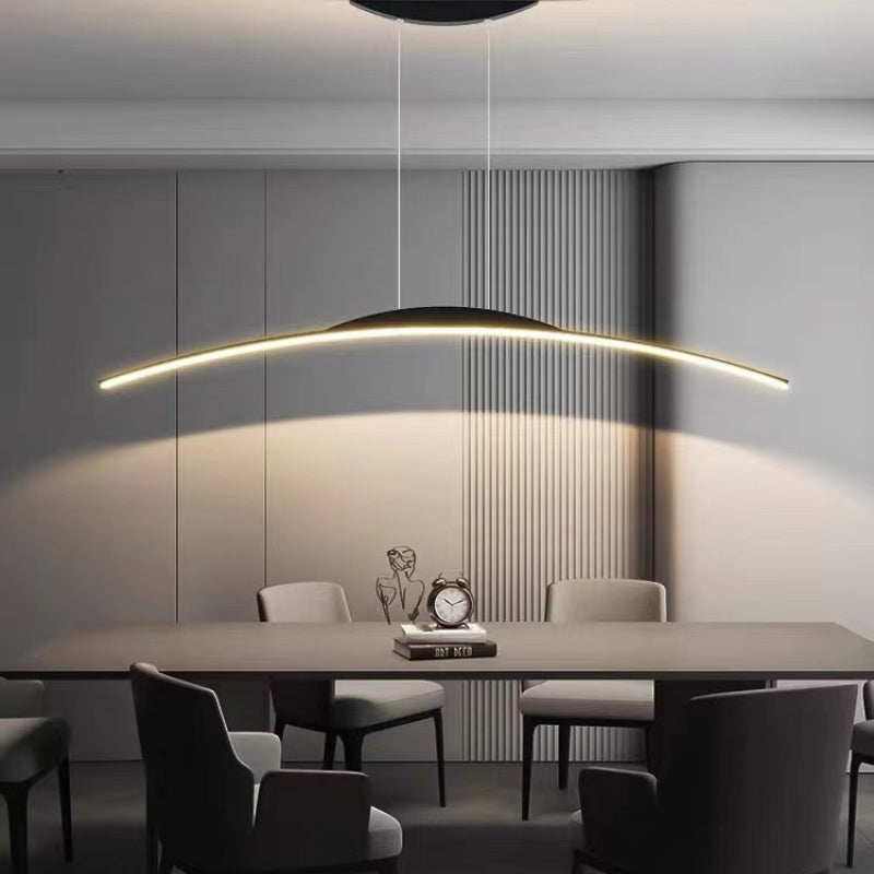 Remote Controlled Minimalist Metal Pendant Light