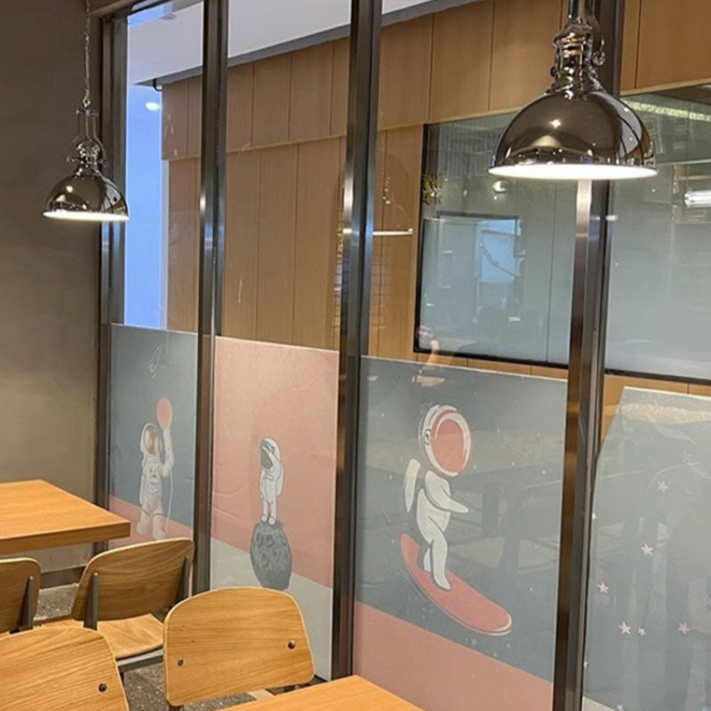 Industrial LED Pendant Light With Durable Chrome Finish