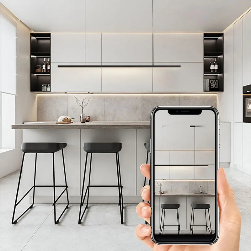 Sleek Minimalist Linear Pendant Light For Modern Spaces