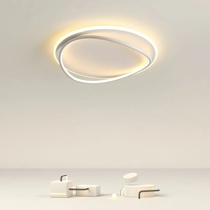 Arisha Circular Ring Flush Mount Ceiling Light For Living Room