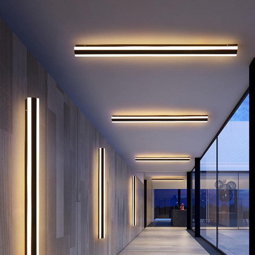 Symmetrical Outdoor Wall Light With Integrated Shelf