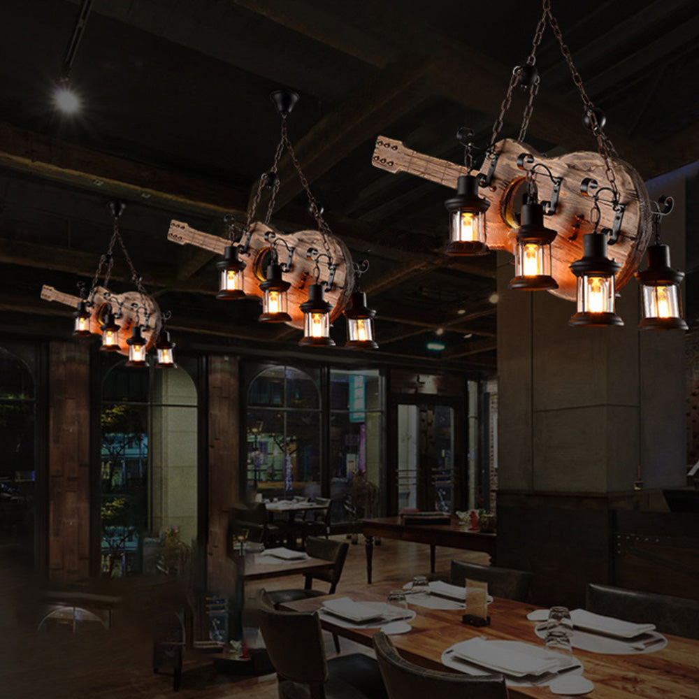 Guitar Themed Pendant Light With Durable Craftsmanship