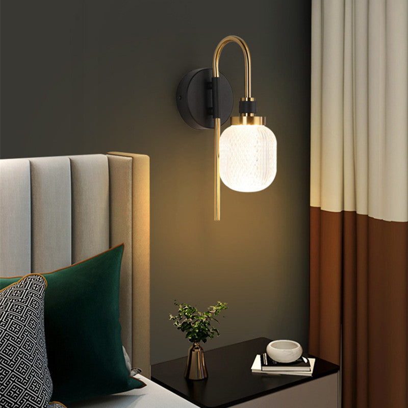 Two Styles Metal Wall Lamp For Ambient Living Room Lighting