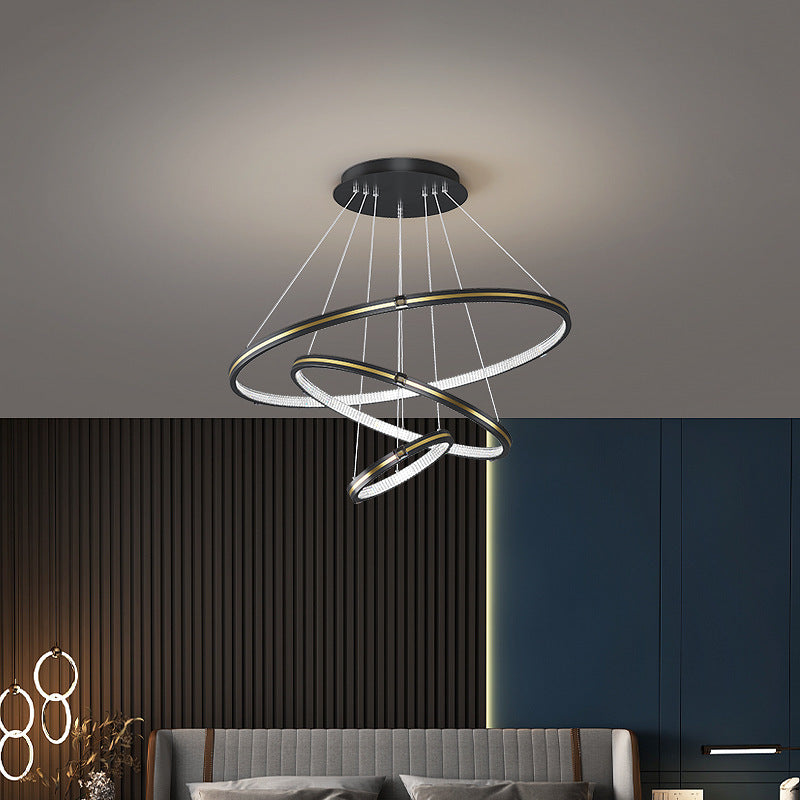 Bright LED Ring Pendant Light For Living And Dining Rooms