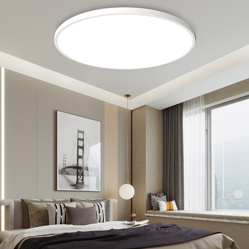 Round LED Bathroom Ceiling Light IP54 White Three Colour Temperatures