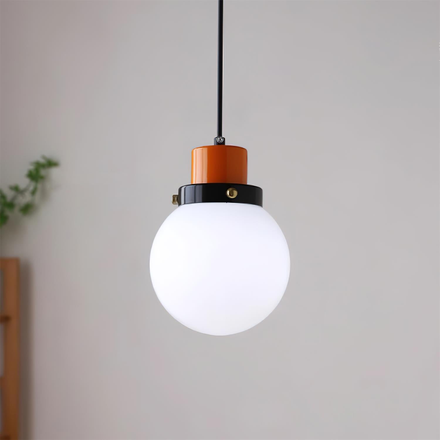 Glass Globe Pendant Light Dimmable