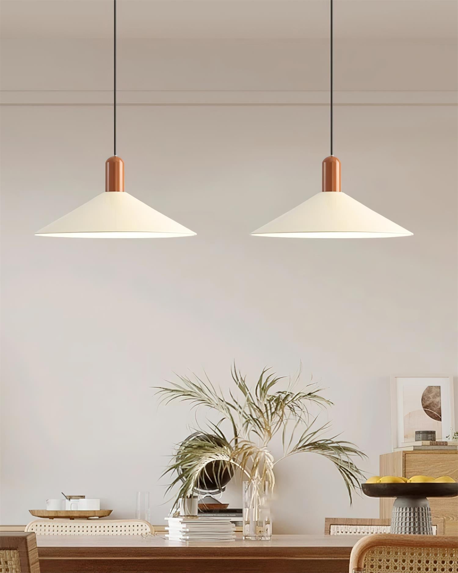 Minimalist Cone Pendant Light With Long Lifespan LED