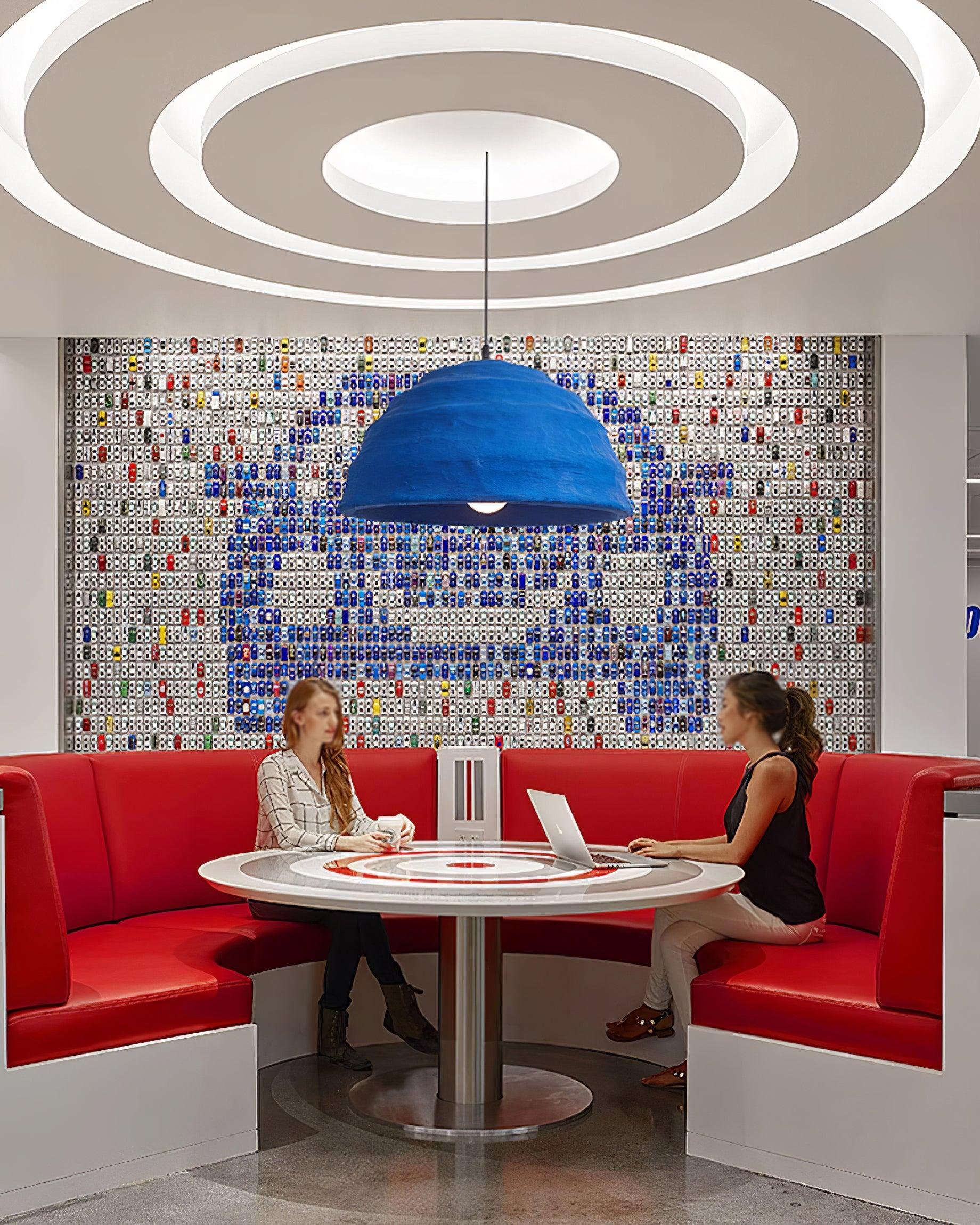 Blue Dome Pendant Lamp for Modern Interiors