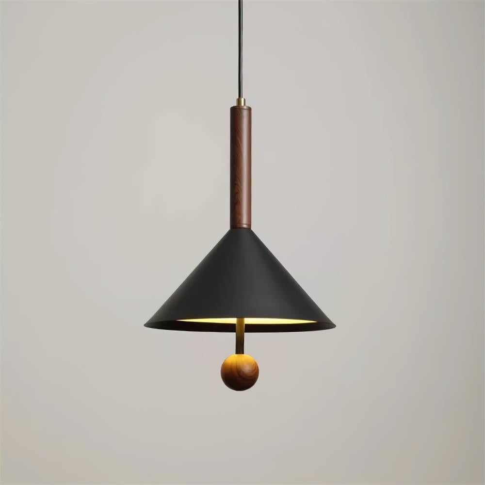Cone Pendant Light With Integrated LED