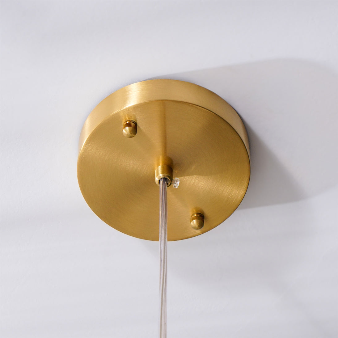 Goose Alabaster Brass Pendant Lamp for Elegant Ambience