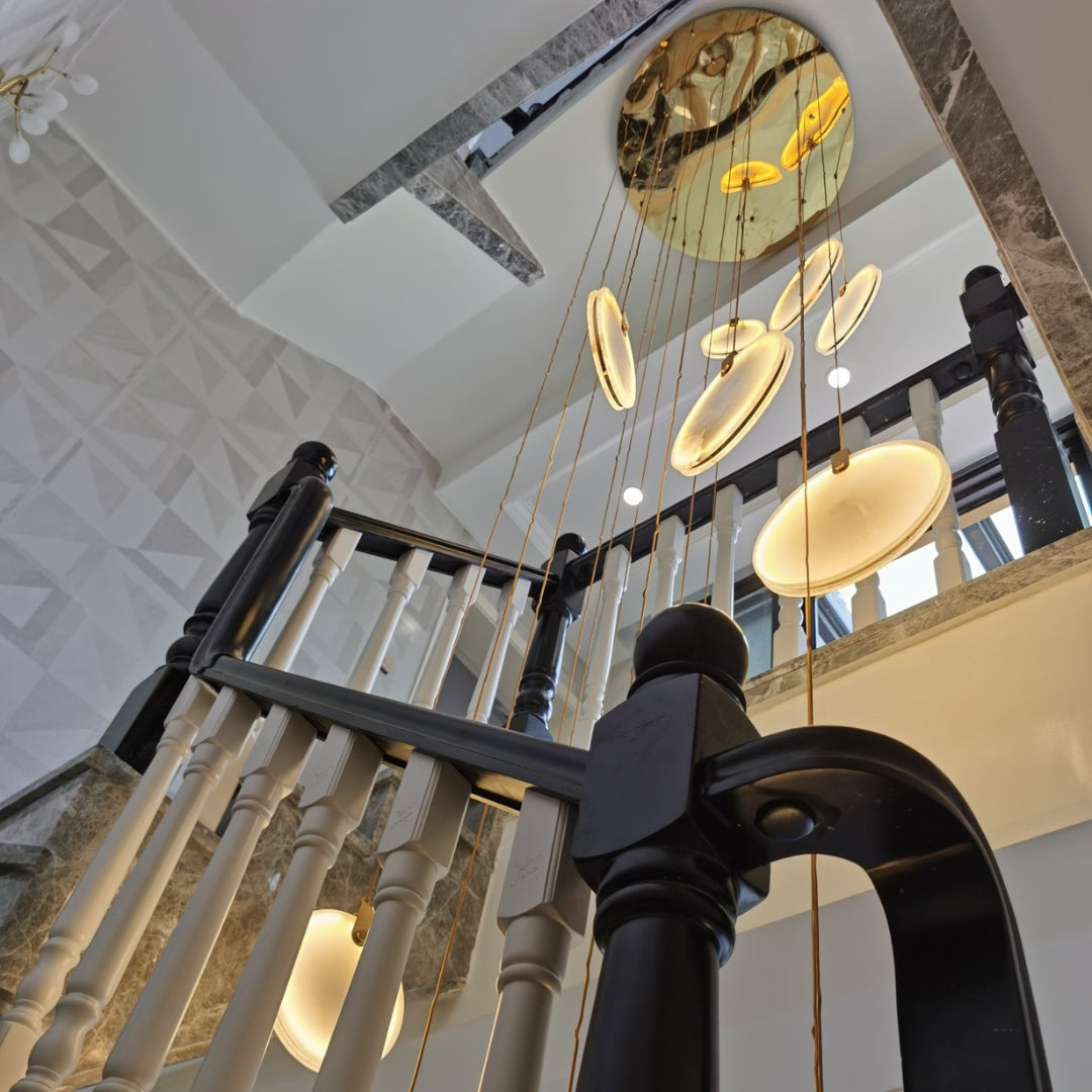 Alabaster Pendant Light With Soft Ambient Glow