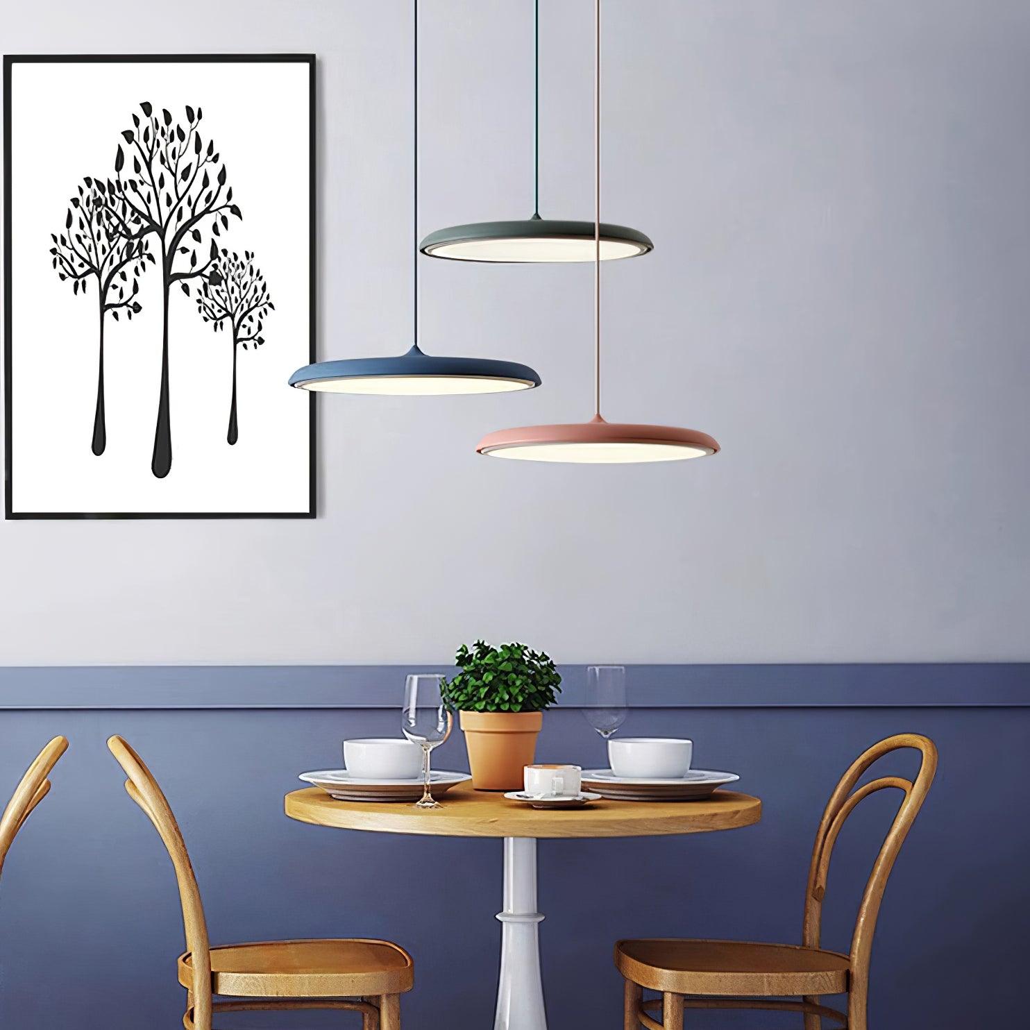 Orik Macaron Hue Pendant Lights For Warm Modern Ambiance