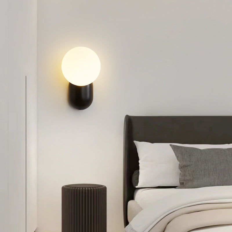 Aurora Resin Glass LED Wall Light For Bedroom And Living Room