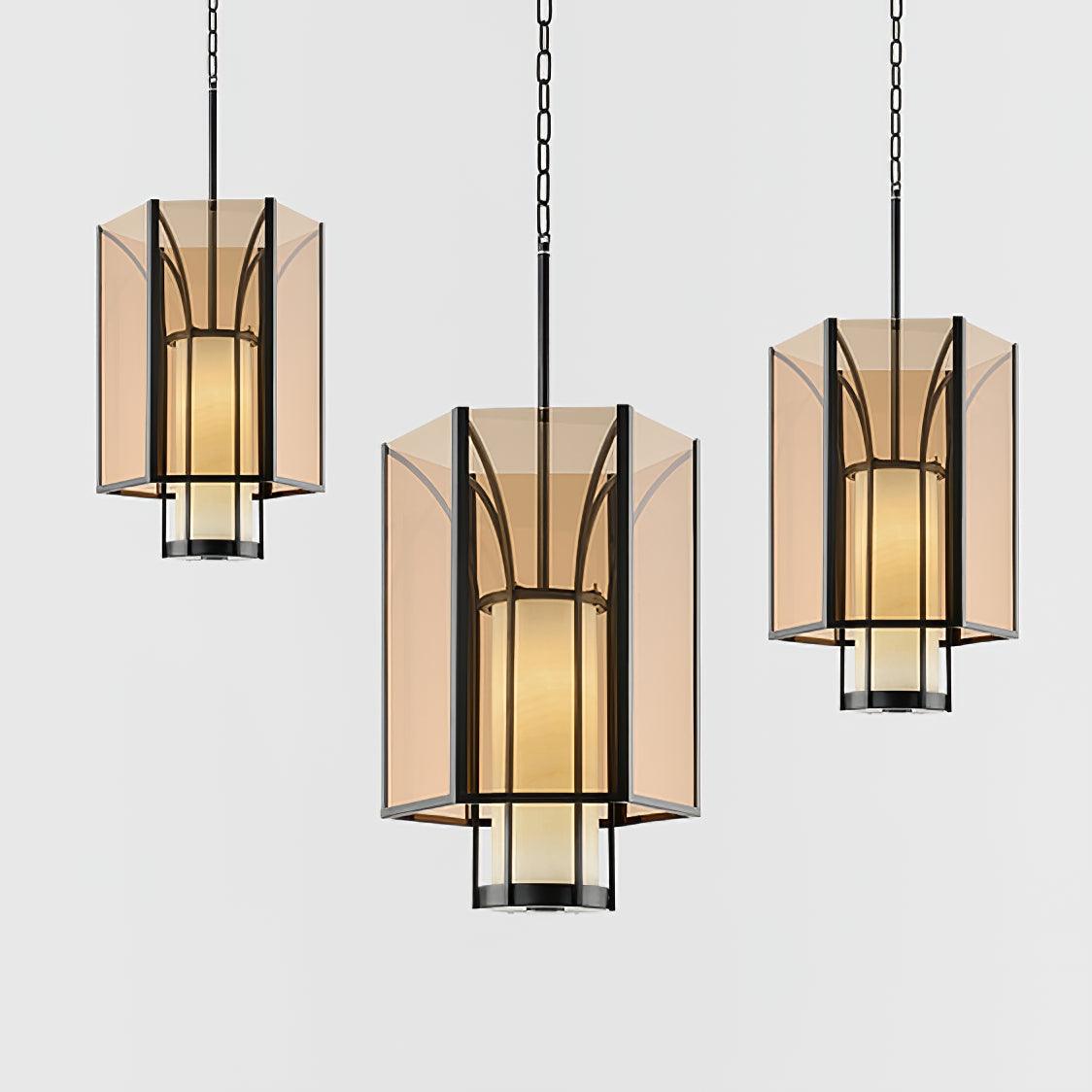 Alabaster Pendant Lamp With Soft Diffuse Glow