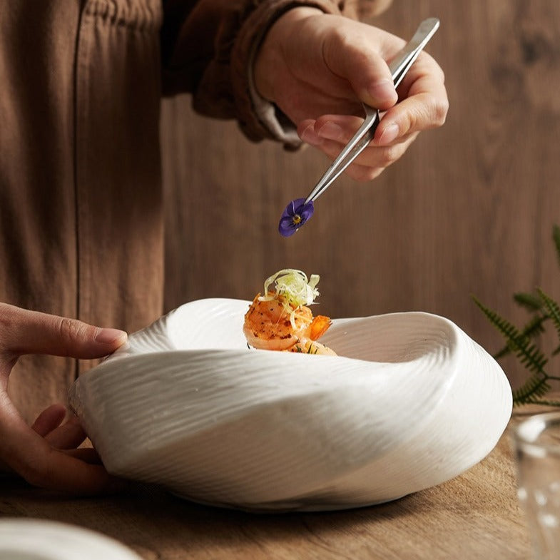 Bol en Céramique Design Tourbillon – Élégance et Originalité pour vos Repas