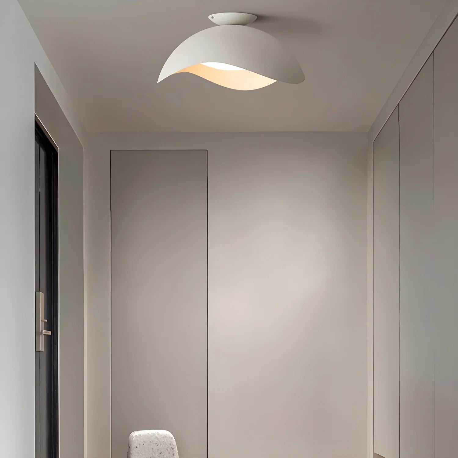 Sculptural Wave Ceiling Ambient Light
