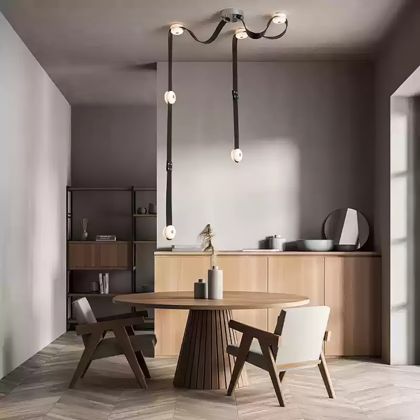 Suspension Albâtre Premium Éclairage Élégant et Chaleureux