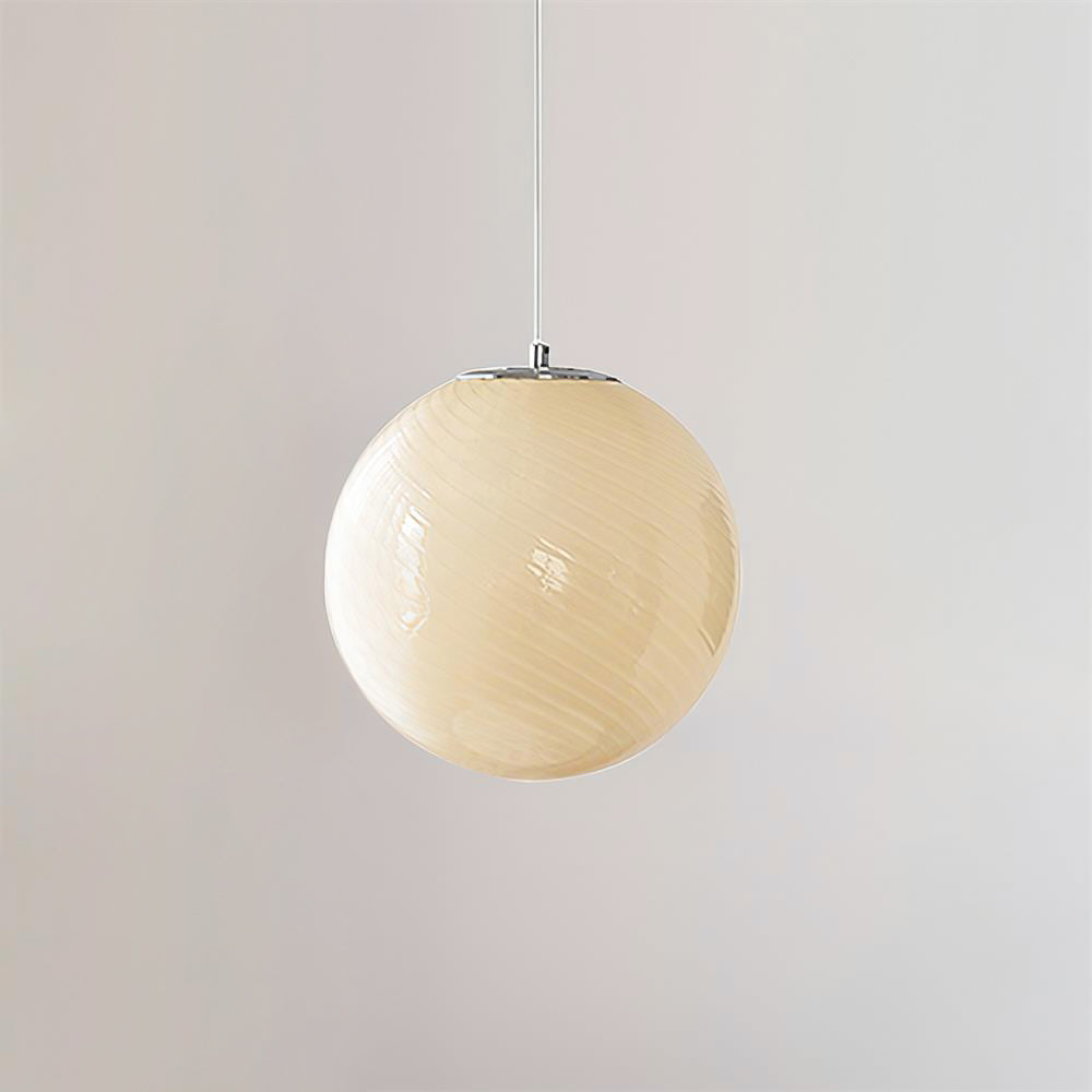 Glass Globe Pendant Light For Warm Ambient Glow