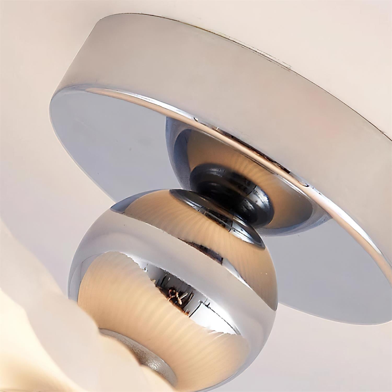 Aero Winged Frosted Shade Ceiling Light Dimmable G9 Socket