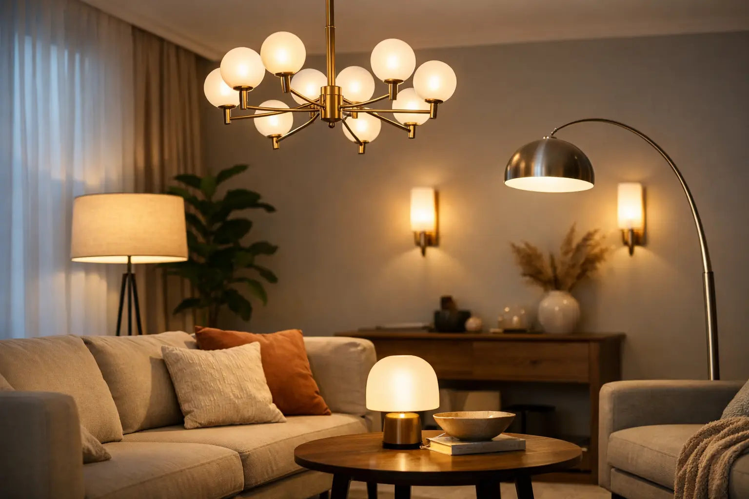 Best Lighting for Living Rooms That Lasts