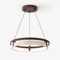 Travertine Pendant Light With Integrated LED
