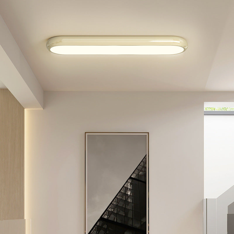 NovaLux Tri Colour LED Flush Mount Ceiling Light Black Yellow White