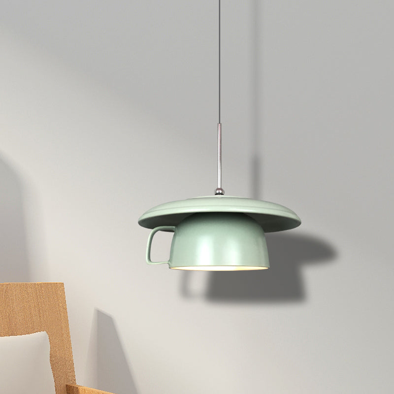 Rustic Ceramic Led Pendant Light For Cozy Living Room