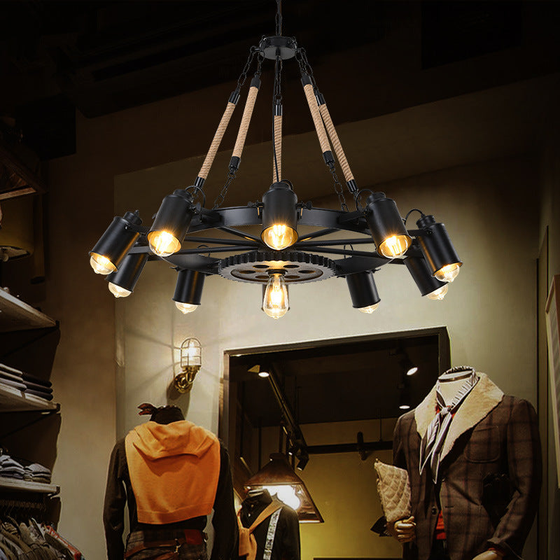 Industrial LED Pendant Light For Cafe And Bar Ambience