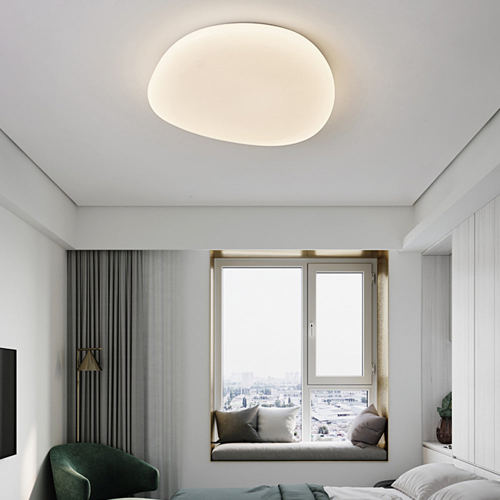 Pebble Flush Mount Ceiling Light With 3 Colour Temperatures