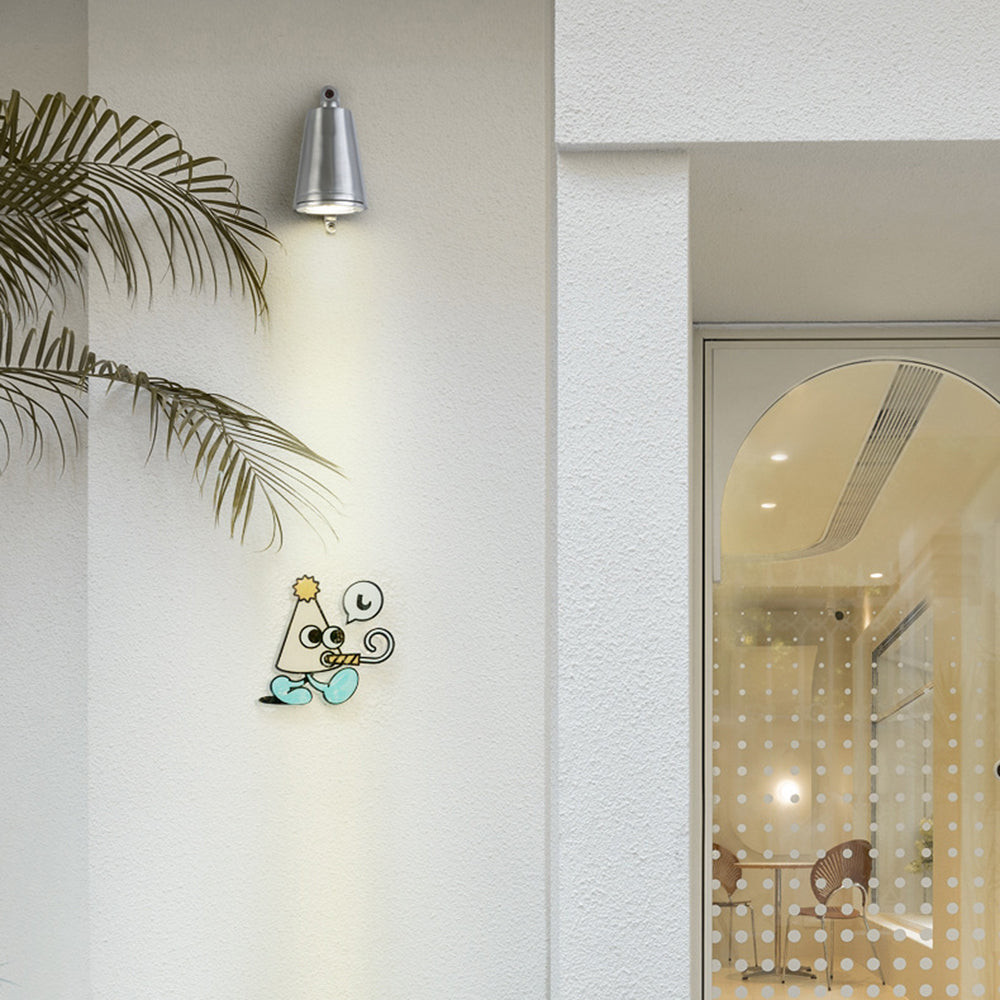 Industrial Bell Shaped Metal Indoor Wall Light