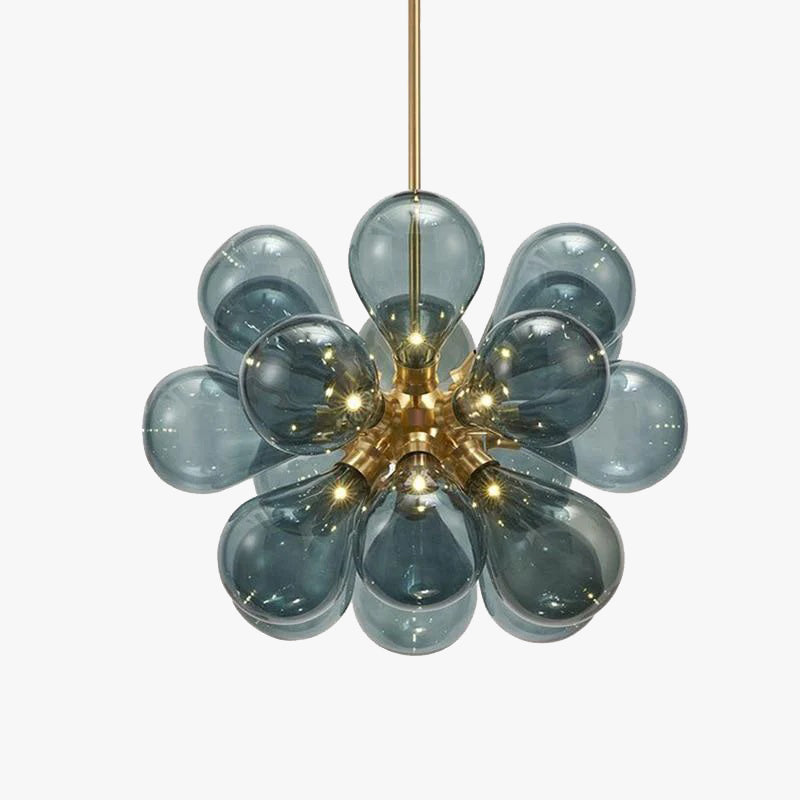 Glass Clustered Bubble Pendant Light For Soft Ambient Glow
