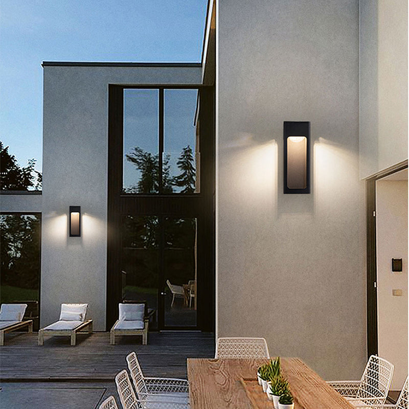 Geometric Outdoor Wall Light IP65 Waterproof For Garden Or Corridor