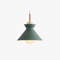 Geometric Pendant Light With Colorful Design For Kitchen