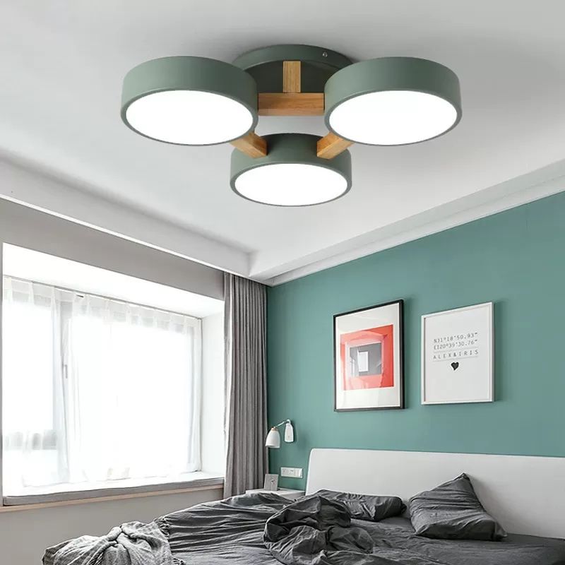 Nordic Minimalist Flush Mount Ceiling Light For Living Room