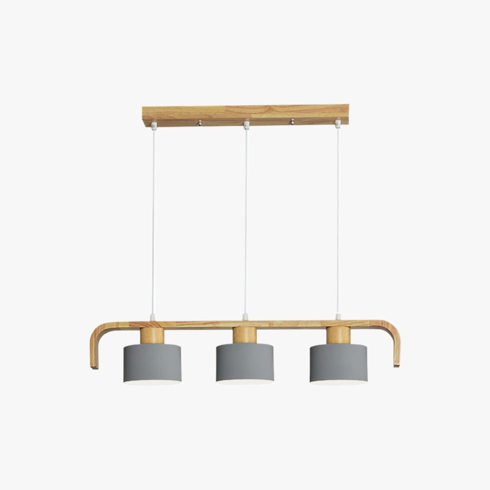 Nordic Bamboo Cylinder Pendant Light Calming Glow